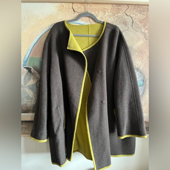 Beyond Threads Reversible Alpaca Car Coat (2-sided) - Picture 10 of 16